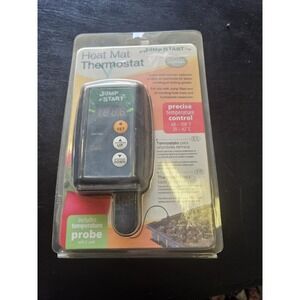Jump Start Heat Mat Thermostat Precise Temperature Control Digital Untested
